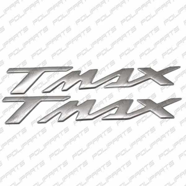 Adesivi Sticker in Resina 3D Yamaha TMAX logo - 1 coppia - immagine 5