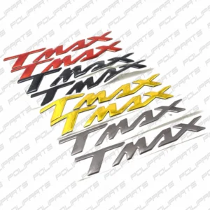 Adesivi Sticker in Resina 3D Yamaha TMAX logo - 1 coppia