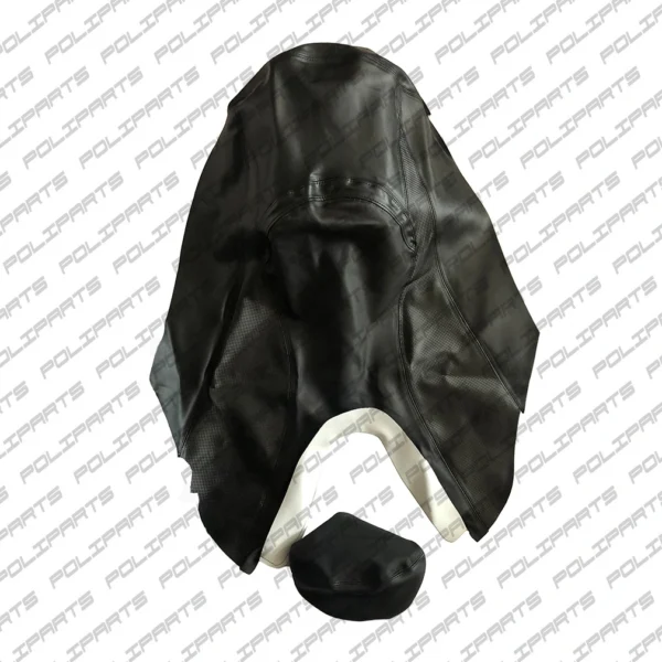 Coprisella Colore Nero con Cuscinetto di Vari Colori per Yamaha T-MAX TMAX 500 Anno da 2001 a 2007 - immagine 3