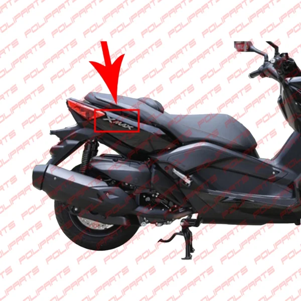 Adesivi Stickers Scritta XMAX in Resina 3D Impermeabile per YAMAHA X-MAX X MAX 125 250 300 400 - 2 pezzi - immagine 11