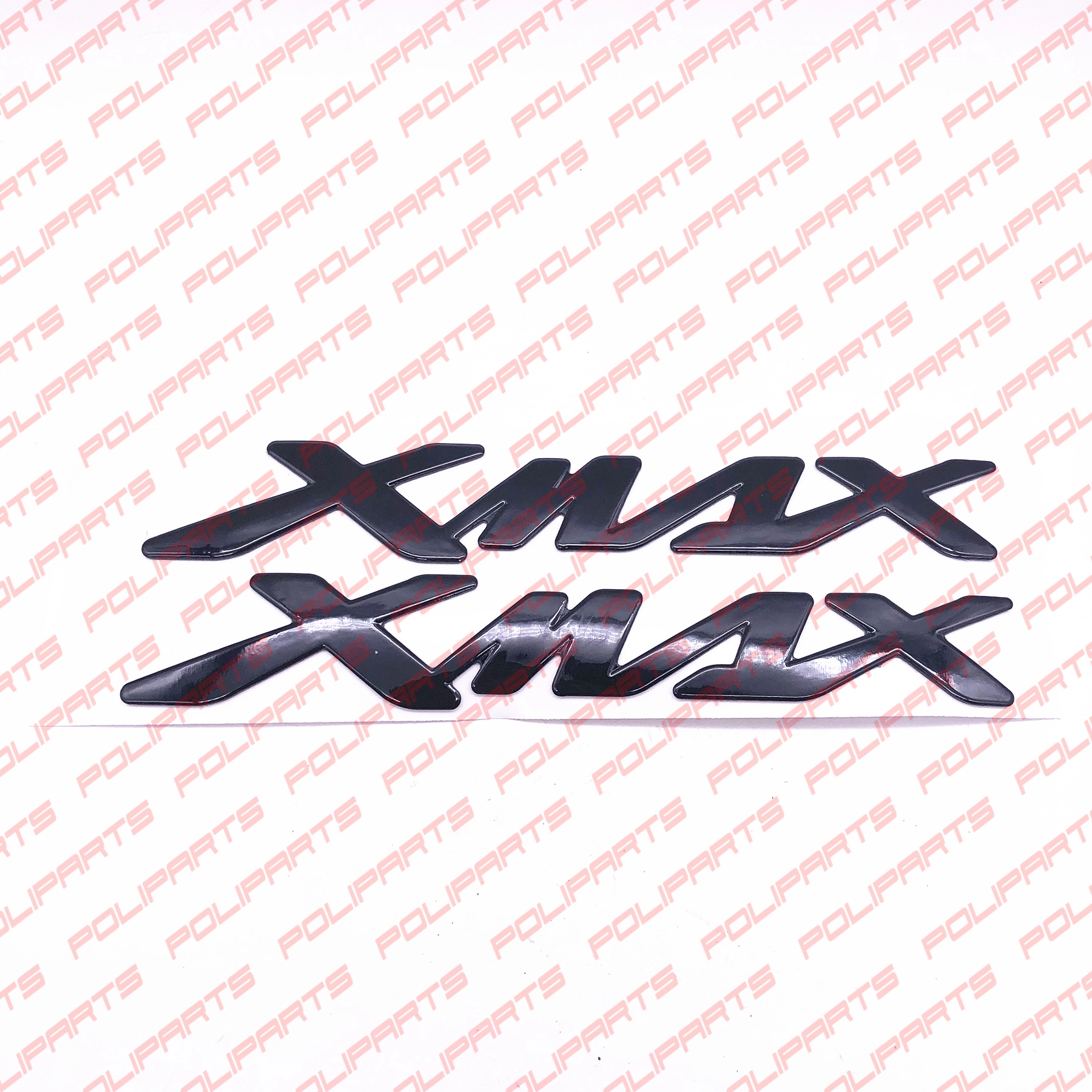 Adesivi Stickers Scritta XMAX in Resina 3D Impermeabile per YAMAHA X-MAX X MAX 125 250 300 400 - 2 pezzi - immagine 3